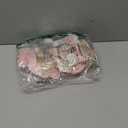 PATIKIL 20/24/28/38/51mm/0.79/0.95/1.1/1.5/2" Foam Lid Liner, 500pcs Adhesive Round PS Pressure Sensitive Seals for Plastic Glass Jar Bottle Cap Canning Vials Seals Red Text, White