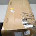 Herture Laundry Hampers with Shelf, Laundry Basket 3 Section, Laundry Sorter with Pull-Out Removable Large 3 Color Bags and Movable Wheels, Metal Frame, 3 x 15.87 Gallons (60L), Rustic Brown PF04XLN