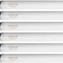 18 Inch F15T8/CW T8 15W Fluorescent Light Bulb Cool White, F15T8/SP41 Replacement Bulb for Garage, Office, Kitchen Under-Cabine, G13 Base 6 Count