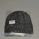 Winter Beanie for Men Women: Polar Fleece Lined Beanie Soft Warm Knitted Hat Ski Stocking Cuffed Cap for Cold Weahter (One Size, Charcoal Black)