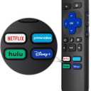 Replacement Remote Control Only for All Roku TV, Compatible for TCL Roku/Hisense Roku/Onn Roku Series Smart TVs (Not for Roku Stick and Box)