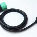 Green 9pin J1939 to 10pin Cable for PT30 ELD Logbook Compliant ECM w/DOT, Compatible with Most Trucks Freighliner & Kenworth, etc