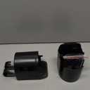 Headrest Cup Holder for Back Seat, Stable Spill-Resistant Drink Holder with Hooks for Bags, Fits 50oz Bottles, Compatible with Sedans, SUVs, and Trucks 2 Pack (Deep Black)