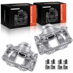 A-Premium Rear Left and Right Side Disc Brake Caliper with Bracket