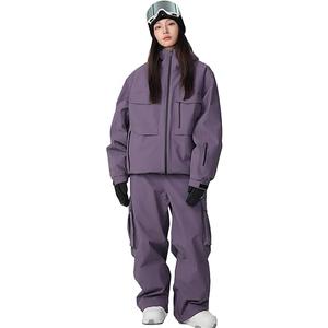 YEEFINE Women's Snow Snowboard Suits Baggy Men's Ski Jacket and Pants Set Insulated Snowsuits Waterproof Winter Size XL