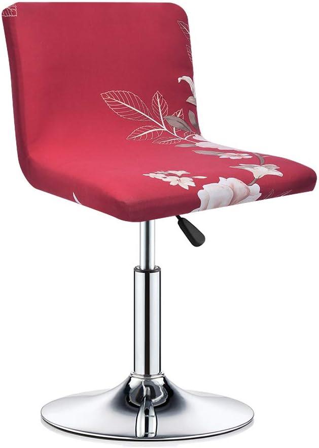 Stretch Slipcover Chair Protectors for Short Back Chair Bar Stool Chair,ONLY Chair Covers (20)