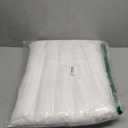 MINUPWELL Ultra Flat Pillows for Sleeping Thin, 7D High Support 2.5 inch Height Ultra Thin Pillows,Slim Bed Pillows for Stomach Sleeper,Standard Size -18x26 in (White)