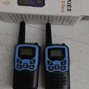 Walkie Talkies,MOICO Long Range Walkie Talkies for Adults Two-Way Radios with 22 Channels FRS VOX Scan LCD Display with LED Flashlight for Field, Survival Biking Hiking Camping 2 Pack (Blue)