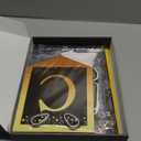 52nd Birthday Decorations for Women Men, 18PCS Black Gold Back in 1973 Banner Decorations, Bday Backdrop, 52 Year Old Banner for Mother Dad, Birthday Card, 6 Paper Poms 9 Honeycomb Balls