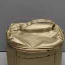 NOL Natural Organic Lifestyle Insulated Lunch Bags for Women Cooler Bag Lightweight Nylon Waterproof Lunch Box For Work (Gold, Medium(normal))