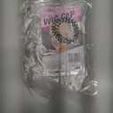 AQOYNQ Old Lady Wig for Women,5Pcs Gray Wigs for Women Grandma Wig Costume Breathable and Comfortable with Glasses, Pearl Necklace & Accessories