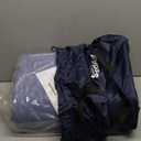 SoundAsleep Products Dream Series Luxury Air Mattress, ComfortCoil Technology, Built-in High Capacity Pump for Home, Camping- Double Height, Adjustable, Inflatable Blow Up, Portable (Queen Size) (Blue)