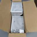 VyGrow Over The Door Organizer, 8-tier Metal Door Organizer Hanging with Adjustable Baskets, Behind The Door Storage for Bedroom Closet Bathroom Pantry Cabinet Kitchen, White