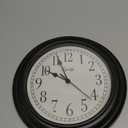 Equity 20898 12 Inch Cora Quartz Analog Wall Clock