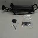 Rear Bike Rack with Quickly Release Camp,Retractable Aluminum Alloy Bicycle Cargo Rack,Thickened Frame and Main Tube for 26"-29" Frames Commuter Carrier,Max Weight 22lb,YONTUO