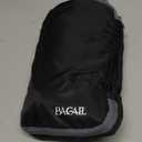 BAGAIL 4 Set/6 Set/8 Set Compression Packing Cubes Travel Accessories Expandable Packing Organizers (Cloth Pattern, 4-Black)