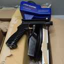 LE LEMATEC Sand Blaster Gun Kit Portable Sandblaster for Air Compressor Rust Removal & Glass Etching Gravity Feed & Siphon Modes AS118-2C