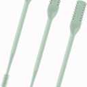 4 x Yeezyfafa 3 Pack Nasal Hair Cutter for Women Manual, 2 in 1 Double Sided Nose Hair Remover