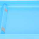 Upgraded Cat Litter Tray,Compatible with Petsafe Litter Self-Cleaning Scoop-Free Box,Non-Odor & Stains & Deformde,Easy Clean,Blue Color