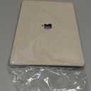 Seorsok Compatible with MacBook Air 13.6 inch Case 2022-2024 2025 A3240 M4 A2681 M2 A3113 M3 Touch ID, Elegant Leather Plastic Hard Case with Transparent Keyboard Cover, Beige Woven No Logo Cutout