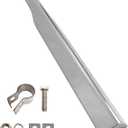 Chrome Quarter Fender Tube Bracket Triangle for Semi Truck