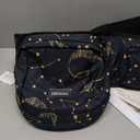 Fanny Pack Belt Bag for Men Women Gold and silver space themed Adjustable Waist Packs Bag Crossbody Bags for Travel