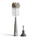 Munchkin Sponge Bottle Brush, Modern Design, 2 Pack, Grey