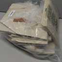 Homsorout Closet Organizers and Storage Bins - 6 Pack Collapsible Divided Trapezoidal Cube Storage Bins Baskets with Orange Handle for Organizing Clothes Blankets, Toys, Books, Towels(Beige)