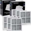 SEISSO LT120F Fresh Refrigerator Air Filter Replacement for LG, Compatible with Kenmore - Freshen up Refrigerator Air, Absorb Odors - 6 Packs