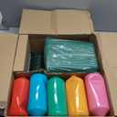 Christmas Decorations - 17Ft Christmas Giant Socket String Lights, with C26 Waterproof Jumbo Multicolored Light Bulb for Outdoor Indoor Outside Holiday Yard Garden Decor, 10 Lights