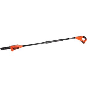 BLACK+DECKER 20V Max Pole Saw for Tree Trimming, Lightweight, Rechargeable Cordless, Extension up to 14 ft Reach, Tool Only, Electric Pole Saw (LPP120B)