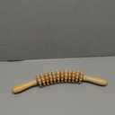 Wooden Massage Roller Wood Therapy Massage Tools Manual Massage Stick Lymphatic Drainage Massager for Maderoterapia, Anti-cellulite, Body Sculpting, Pain Relief(Curved)