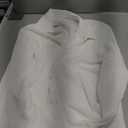 Haloumoning Girls Button Down Shirts Kids Long Sleeve Dress Shirts School Uniform Blouse  (11-12 Years, White)