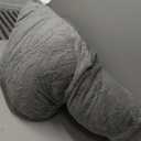 Sasttie Reading Pillows for Sitting in Bed Adult, Velvet Back Pillow Bed Sitting Up, Back-Rest Support Cushion for Sit Up on Couch, Sofa, and Floor, Dorm Essentials, Oeko-Tex Certified, Dark Grey