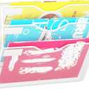 3 Pockets Hanging Wall File Organizer Mail Holder, Wall Mounted Paper Document Folder Holder, Clipboard Storage Organization Magazine Rack, White (3 Tier Non-Magnetic)