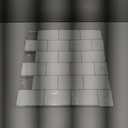 Art3d 10-Sheet Peel and Stick Backsplash, 12 in. x 12 in. Subway 3D Wall Panels, Mono White with Gray Grout