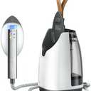 Sundu 1500W Steamer for Clothes, 2-in-1 Vertical & Flat Iron Clothes Steamer, 6 Professional Steam Modes, 800mL Tank, 30s Fast Heat-Up, Auto Shut-Off (10min), Portable Handle, Standing Design, White