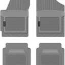 PantsSaver Custom Fits Car Floor Mats for Nissan Maxima 2005,Front & 2nd Seat Heavy Duty Floor Mats (4PC), All Weather Protection for Vehicle,Grey