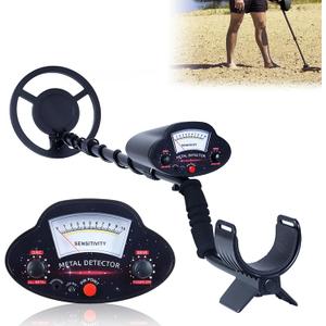 Metal Detector for Adults/Kids, Professional Entry Metal Gold Detectors Tester, Higher Accuracy Waterproof Detector De Metales Oro Y Plata, Underground Coil for Gold Detecting (Black)