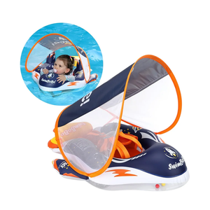 Swimbobo Mommy and Me Pool Baby Float with Removable Canopy,Infant seat Float for Swimming Pool,1 Child Swimbobo Mommy and Me Pool Baby Float with Removable Canopy,Infant seat Float for Swimming Pool,1 Child
