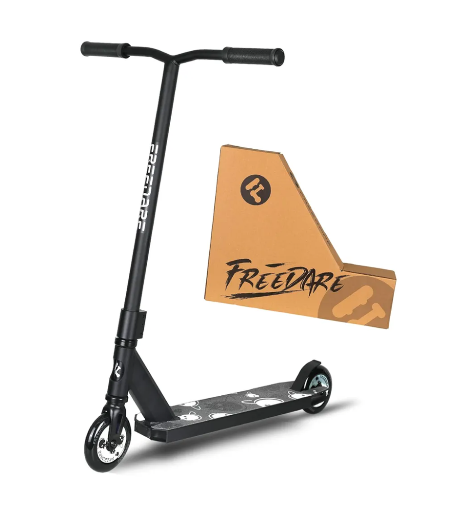 FREEDARE Pro Scooter Stunt Scooter Complete Trick Scooter for Kids 8 Years and Up, Teens, Adults, Boys and Girls Freestyle Street Scooter for Intermediate and Beginner Skate Park