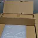 18 Pack Storage Bins with Lids, Plastic Storage Containers with Magnetic Door, 19 Qt Stackable Clear Storage Box for Home, Office Organizing