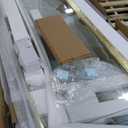 Findepot Frameless Pivot Glass Shower Door 42" W × 72" H, Pivot Swing Shower Door with 1/4" SGCC Tempered Glass, Brushed Gold