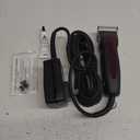 Andis 68530 Excel Professional 5-Speed Detachable Blade Clipper Kit - Animal/Dog Grooming, Rotary Motor, Soft-Grip Anti-Slip Housing, 14-Inch Cord, for All Coats & Breeds, SMC, Burgundy