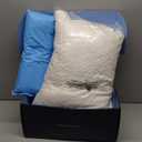 DreamyBlue Signature Pillow w/Adjustable Loft  Shredded Memory Foam Fill  Neutral Alignment for Side, Back, and Stomach Sleepers  Washable Bamboo Rayon Cover  CertiPUR-US Certified Foam (Queen) (Queen (Pack of 1))