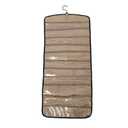 Tyenaza Hanging Jewelry Organizer, Double Sided Wall Earring Holder with Hanger Metal Hook for Necklaces, Rings, Bracelets (L)