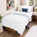 Bare Home Comforter Set - Ultra-Soft - Goose Down Alternative - Premium 1800 Series - All Season Warmth (Twin/Twin XL, White)