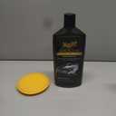 Meguiar's Gold Class Carnauba Plus Premium Liquid Wax Kit, Car Detailing Kit with a Pure Carnauba Wax Blend and a Foam Applicator Pad for Keeping Glossy Paint Protected Like a Pro, 16 Oz Bottle