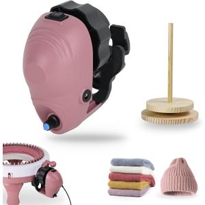 Heyseri Knitting Machines Adapter with Yarn Holder, Upgraded Electric Knitting Machines Adapter, only Suitable for 40/48 Needle Knitting Machines, Knitting Machine Accessories