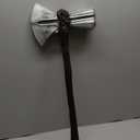 damdos Halloween Prop Cosplay Hammer PU Foam Axe,30" Cosplay Axe Hammer Collector Cool Xmas Birthdays Gifts (The Axe)